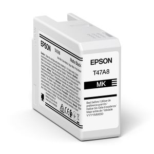 Cartuş Epson T47A8, C13T47A800, negru mat (matte black), original