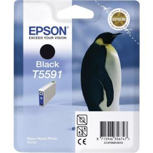 Cartuş Epson T5591, negru (black), original