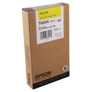 Cartuş Epson T6034, galben (yellow), original