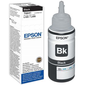 Cartuş Epson T6641, negru (black), original