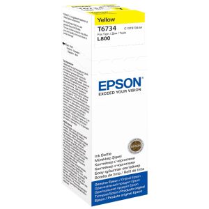 Cartuş Epson T6734, galben (yellow), original