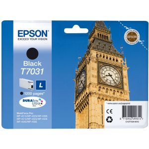 Cartuş Epson T7031, negru (black), original