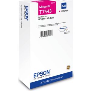 Cartuş Epson T7543, purpuriu (magenta), original