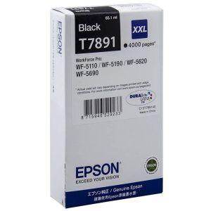 Cartuş Epson T7891, negru (black), original