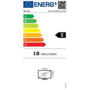 HP/P24v G5/23,8"/VA/FHD/75Hz/5ms/Negru/1R 64W18AA#ABB