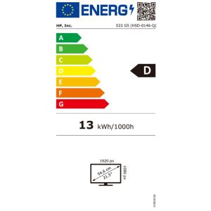 HP/E22 G5/21.5"/IPS/FHD/75Hz/5ms/Blck-Slvr/3R 6N4E8AA#ABB