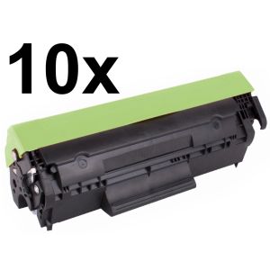 Toner 10 x HP CF283A (83A), pachet de zece, negru (black), alternativ