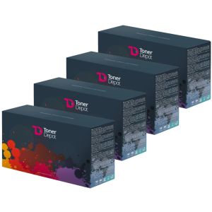 TonerDepot toner HP Q6000A, Q6001A, Q6002A, Q6003A (124A), pachet de patru, PREMIUM, multipack