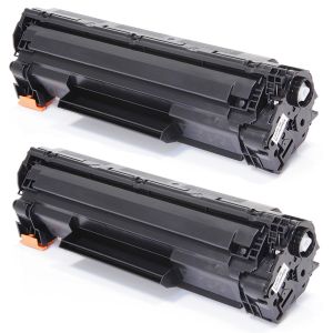 Toner HP CB436AD (36A), pachet de două, negru (black), alternativ