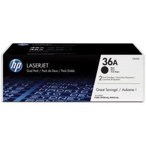 Toner HP CB436AD (36A), pachet de două, negru (black), original