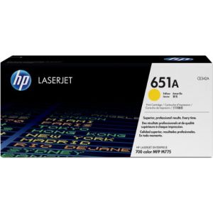 Toner HP CE342A (651A), galben (yellow), original