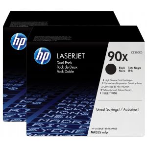 Toner HP CE390XD (90X), pachet de două, negru (black), original