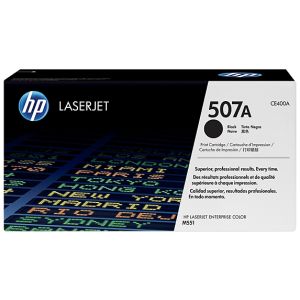 Toner HP CE400A (507A), negru (black), original