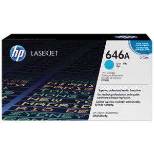 Toner HP CF031A (646A), azuriu (cyan), original