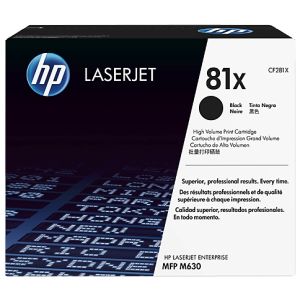 Toner HP CF281X (81X), negru (black), original