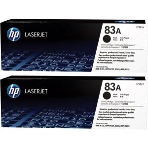 Toner HP CF283AD (83A), pachet de două, negru (black), original