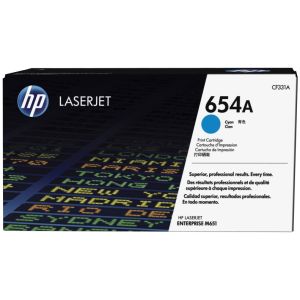 Toner HP CF331A (654A), azuriu (cyan), original