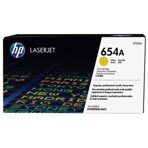 Toner HP CF332A (654A), galben (yellow), original