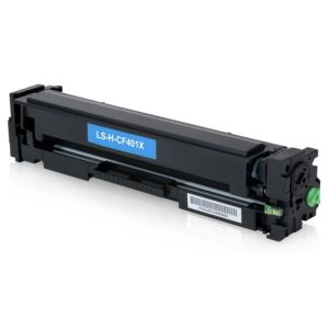 Toner HP CF401X (201X), azuriu (cyan), alternativ