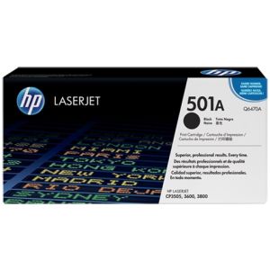 Toner HP Q6470A (501A), negru (black), original