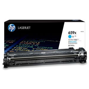 Toner HP 659X, W2011X, azuriu (cyan), original