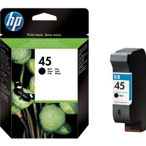 Cartuş HP 45 (51645AE), negru (black), original