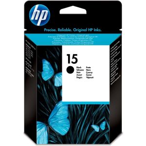 Cartuş HP 15 (C6615DE), negru (black), original