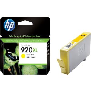 Cartuş HP 920 XL (CD974AE), galben (yellow), original