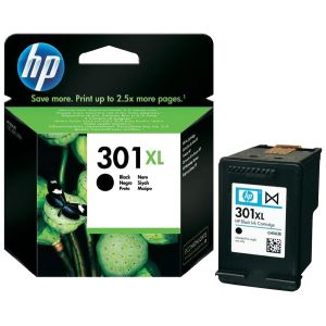 Cartuş HP 301 XL (CH563EE), negru (black), original