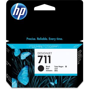 Cartuş HP 711 (CZ129A), negru (black), original