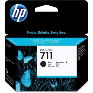 Cartuş HP 711 XL (CZ133A), negru (black), original