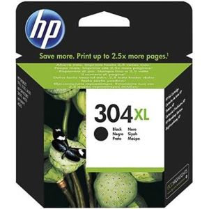 Cartuş HP 304 XL (N9K08AE), negru (black), original