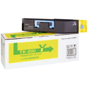 Toner Kyocera TK-880Y, 1T02KAANL0, galben (yellow), original