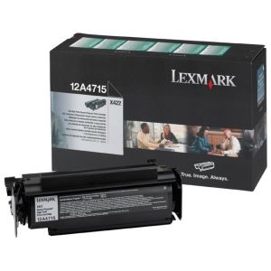 Toner Lexmark 12A4715 (X422), negru (black), original