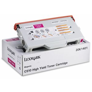 Toner Lexmark 20K1401 (C510), purpuriu (magenta), original