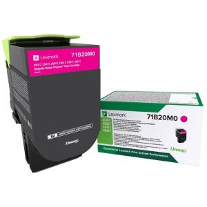 Toner Lexmark 71B20M0 (CS317, CS417, CS517), purpuriu (magenta), original