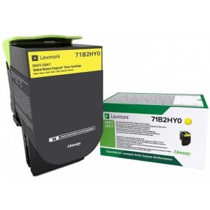 Toner Lexmark 71B2HY0 (CS417, CS517), galben (yellow), original