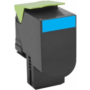 Toner Lexmark 802HC, 80C2HC0 (CX410, CX510), azuriu (cyan), alternativ