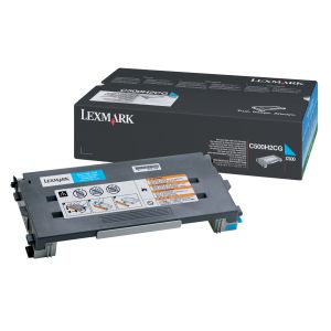 Toner Lexmark C500H2CG (C500, X500, X502), azuriu (cyan), original