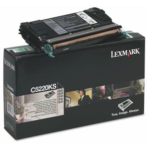 Toner Lexmark C5220KS (C522, C524, C530, C532, C534), negru (black), original