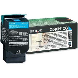 Toner Lexmark C540H1CG (C540, C543, C544, X543, X544), azuriu (cyan), original