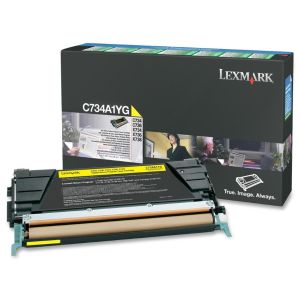 Toner Lexmark C734A1YG (C734, C736, X734, X736, X738), galben (yellow), original