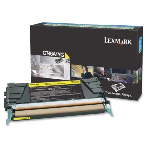 Toner Lexmark C746A1YG (C746, C748), galben (yellow), original