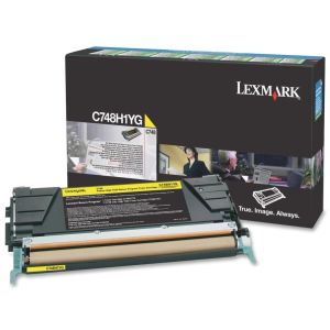 Toner Lexmark C748H1YG (C748), galben (yellow), original