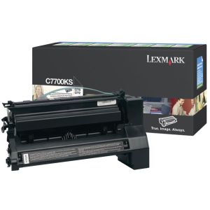 Toner Lexmark C7700KS (C770), negru (black), original