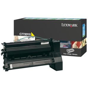 Toner Lexmark C7720YX (C772, X772), galben (yellow), original