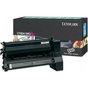 Toner Lexmark C780A1MG (C780, C782, X782), purpuriu (magenta), original