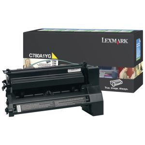 Toner Lexmark C780A1YG (C780, C782, X782), galben (yellow), original