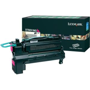 Toner Lexmark X792X1MG (X792), purpuriu (magenta), original