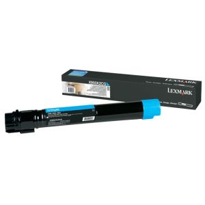 Toner Lexmark X950X2CG (X950), azuriu (cyan), original